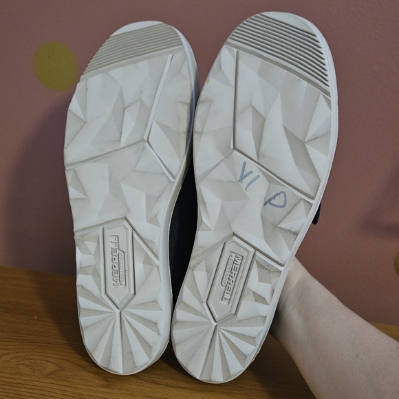 Merrell Women's Perforated Slip-on Mules Navy Blue - Picture 9 of 11